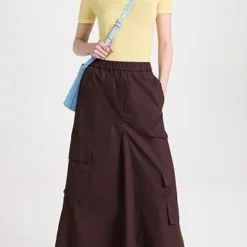 Tibi Vintage Cotton Pull On Cargo Godet Skirt -Deals Glitz Muse Store tibdb304411c75d 1683305946357 2 0. UX357 QL90