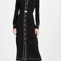 Tory Burch Jersey Knit Polo Dress