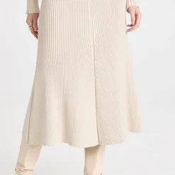 Tory Burch Ribbed Knit Skirt