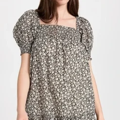 Tory Burch Smocked Mini Dress -Deals Glitz Muse Store toryb497621e833 1670867064217 2 0. UX357 QL90