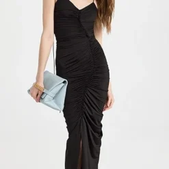 Victoria Beckham Ruched Fitted Dress