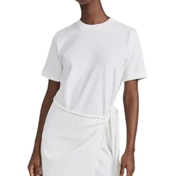 Vince Short Sleeve Side Tie Dress -Deals Glitz Muse Store vince520081a924 1676501851667 2 0. UX357 QL90