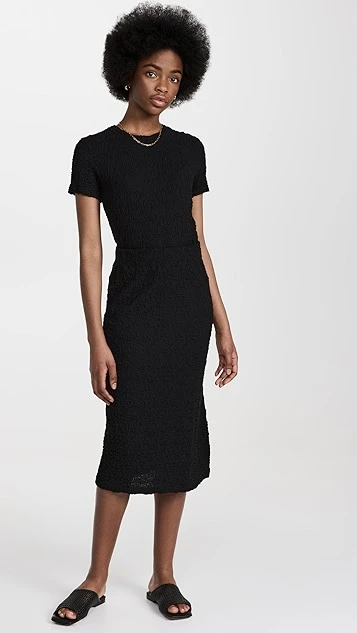 Vince Smocked Skirt 6 Vince Smocked Skirt - Image 4