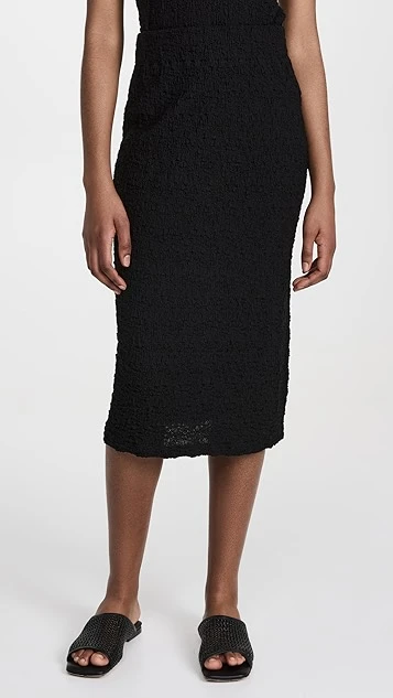 Vince Smocked Skirt 3 Vince Smocked Skirt