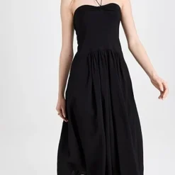 Vince Ruched Halter Neck Dress -Deals Glitz Muse Store vince520131cd2d 1679950918323 2 0. UX357 QL90