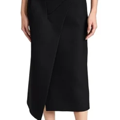 WARDROBE.NYC Wrap Skirt Midi -Deals Glitz Muse Store wardr300131cd2d 1657051254053 2 0. UX357 QL90