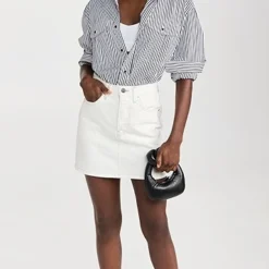 WARDROBE.NYC Denim Mini Skirt -Deals Glitz Muse Store wardr300251c925 1659116204366 2 0. UX357 QL90