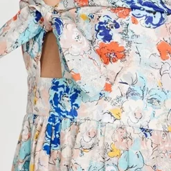 Zimmermann Clover Tie Front Midi Dress -Deals Glitz Muse Store zimme426601eb77 1667509046013 2 0. UX357 QL90