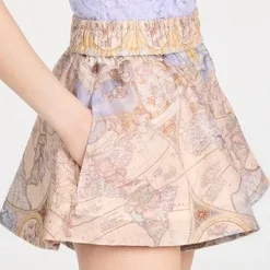 Zimmermann High Tide Elasticated Shorts -Deals Glitz Muse Store zimme427091eddd 1670362703523 2 0. UX357 QL90