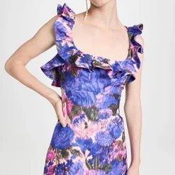 Zimmermann High Tide Frilled Mini Dress