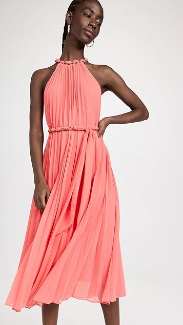 Zimmermann Sunray Pleat Midi Dress 6 Zimmermann Sunray Pleat Midi Dress - Image 4