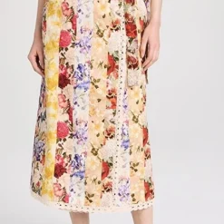 Zimmermann Wonderland Wrap Skirt