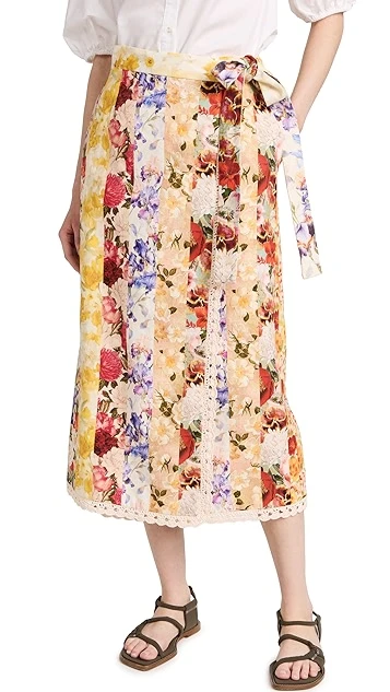 Zimmermann Wonderland Wrap Skirt 8 Zimmermann Wonderland Wrap Skirt - Image 6