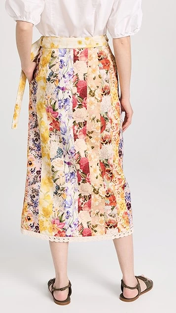 Zimmermann Wonderland Wrap Skirt 4 Zimmermann Wonderland Wrap Skirt - Image 2