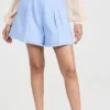 Zimmermann Tama Pleated Shorts -Deals Glitz Muse Store zimme4275511542 1677795671724 2 0. UX357 QL90