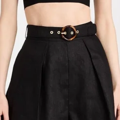 Zimmermann Cira Tuck Shorts