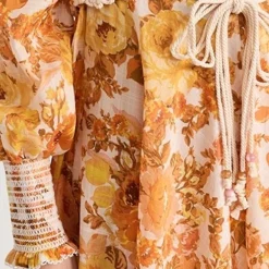 Zimmermann Raie Smocked Bodice Midi Dress -Deals Glitz Muse Store zimme428301e422 1683058516147 2 0. UX357 QL90